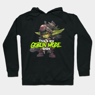 Kids Goblin Mode kids funny adorable character fantasy Hoodie